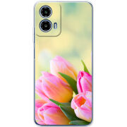 Чохол BoxFace Motorola Moto G35 Bouquet of Tulips