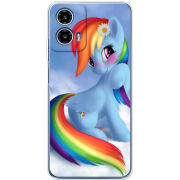 Чохол BoxFace Motorola Moto G35 My Little Pony Rainbow Dash