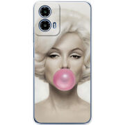 Чохол BoxFace Motorola Moto G35 Marilyn Monroe Bubble Gum
