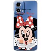 Прозорий чохол BoxFace Motorola Moto G35 Lady M