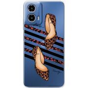 Прозорий чохол BoxFace Motorola Moto G35 Love Beauty