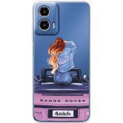 Прозорий чохол BoxFace Motorola Moto G35 Boss Babe