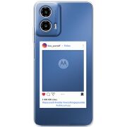 Прозорий чохол BoxFace Motorola Moto G35 Insta