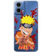Прозорий чохол BoxFace Motorola Moto G35 Naruto