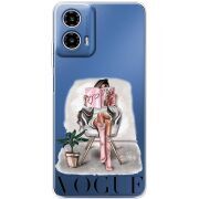 Прозорий чохол BoxFace Motorola Moto G35 VOGUE