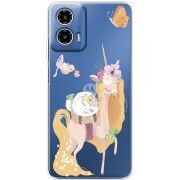 Прозорий чохол BoxFace Motorola Moto G35 Uni Blonde