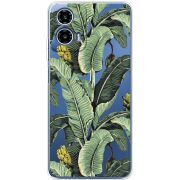 Прозорий чохол BoxFace Motorola Moto G35 Banana Leaves