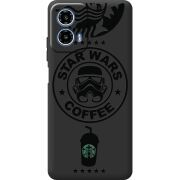 Чорний чохол BoxFace Motorola Moto G35 Dark Coffee