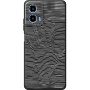 Чорний чохол BoxFace Motorola Moto G35 Optical Hand