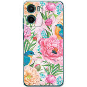 Чохол BoxFace Motorola G06 Power Birds in Flowers
