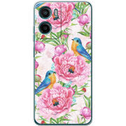 Чохол BoxFace Motorola G06 Power Birds and Flowers