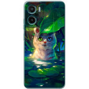 Чохол BoxFace Motorola G06 Power White Tiger Cub
