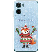 Чохол BoxFace Motorola G06 Power Fox З новим роком!