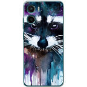 Чохол BoxFace Motorola G06 Power Акварельный енот