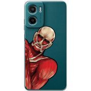 Прозорий чохол BoxFace Motorola G06 Power Титан