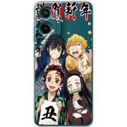 Прозорий чохол BoxFace Motorola G06 Power Незуко та друзі