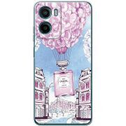 Чохол зі стразами Motorola G06 Power Perfume bottle