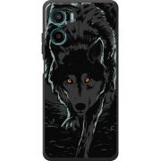 Чорний чохол BoxFace Motorola G06 Power Wolf