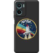 Чорний чохол BoxFace Motorola G06 Power NASA