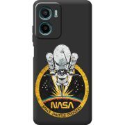 Чорний чохол BoxFace Motorola G06 Power NASA Spaceship