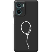 Чорний чохол BoxFace Motorola G06 Power Balloon