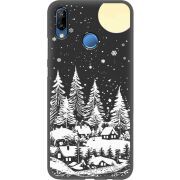 Черный чехол Uprint Huawei P20 Lite 