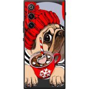 Прозорий чохол BoxFace Nubia Redmagic 10 Air Winter Puggy