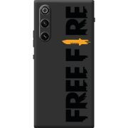 Прозорий чохол BoxFace Nubia Redmagic 10 Air Free Fire Black Logo
