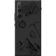 Чорний чохол BoxFace ZTE Nubia RedMagic 10 Air Mountains
