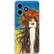 Чохол BoxFace ZTE Blade A36 Ukraine Girl