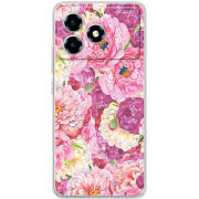 Чохол BoxFace ZTE Blade A36 Pink Peonies