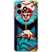 Чохол BoxFace ZTE Blade A36 Girl Pop Art