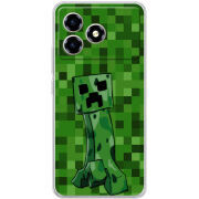 Чохол BoxFace ZTE Blade A36 Minecraft Creeper