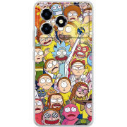 Чохол BoxFace ZTE Blade A36 Rick and Morty