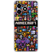 Чохол BoxFace ZTE Blade A36 Minecraft Mobbery