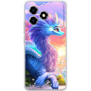 Чохол BoxFace ZTE Blade A36 Дракон Сісу