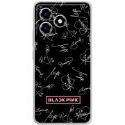 Чохол BoxFace ZTE Blade A36 Blackpink автограф