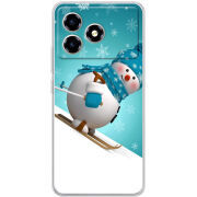 Чохол BoxFace ZTE Blade A36 Skier Snowman