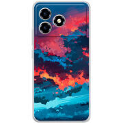 Чохол BoxFace ZTE Blade A36 Thunderclouds