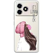 Прозорий чохол BoxFace ZTE Blade A36 It's Gonna Be OK