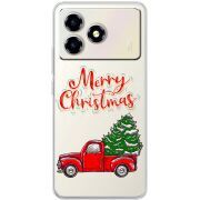 Прозорий чохол BoxFace ZTE Blade A36 Holiday Car