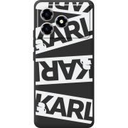 Чорний чохол BoxFace ZTE Blade A36 White Karl