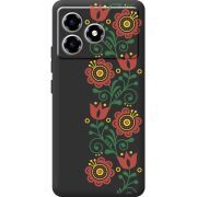 Чорний чохол BoxFace ZTE Blade A36 Ethno