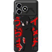 Чорний чохол BoxFace ZTE Blade A36 Учиха Итачи