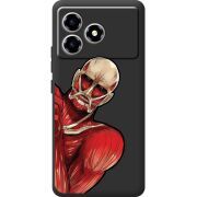 Чорний чохол BoxFace ZTE Blade A36 Титан