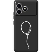 Чорний чохол BoxFace ZTE Blade A36 Balloon