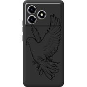 Чорний чохол BoxFace ZTE Blade A36 Dove