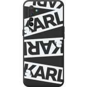 Чорний чохол BoxFace Realme XT White Karl