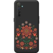 Чорний чохол BoxFace Realme XT Ukrainian Ornament
