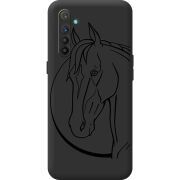 Чорний чохол BoxFace Realme XT Horse